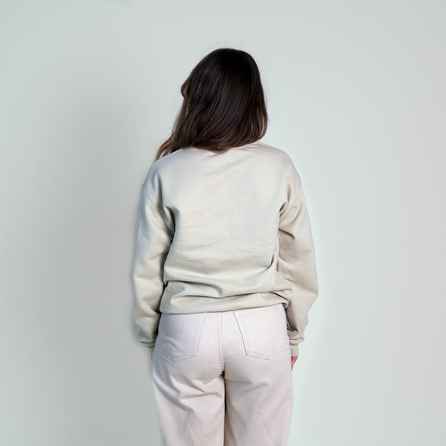 Sweat col rond Promesse Brodée