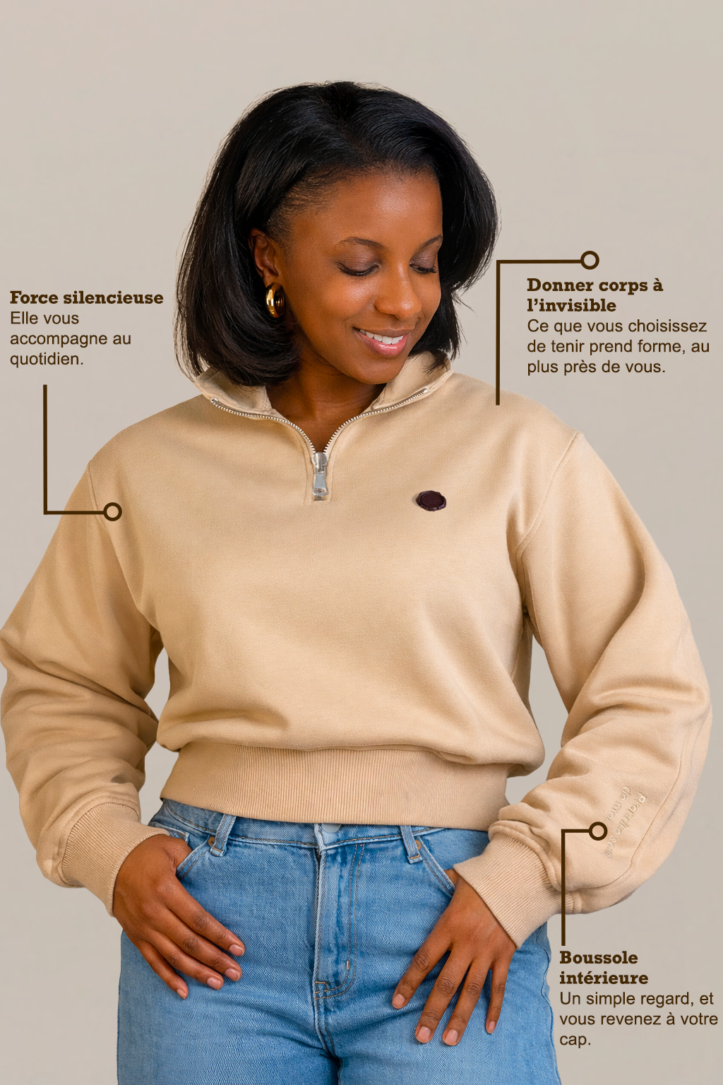 Sweat Femme ⸱ Sceau de Cire ⸱ Promesse